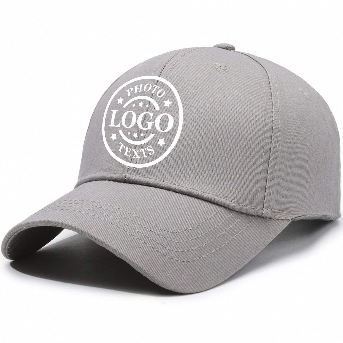 Bulk Custom Hat, Customized Adjustable Baseball Cap Design Your Own Unisex Trucker Hat with Photo Text