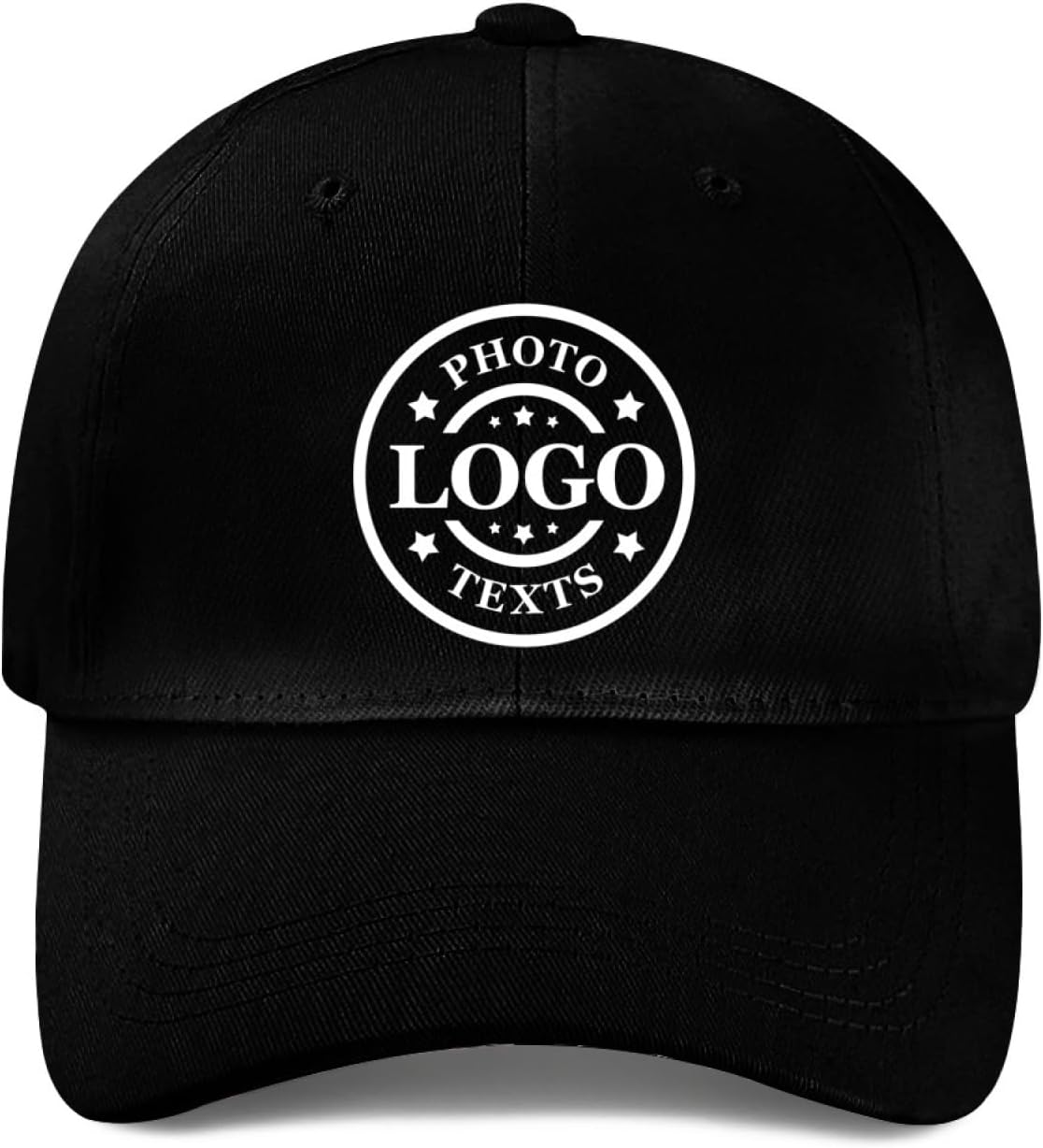 Bulk Custom Hat, Customized Adjustable Baseball Cap Design Your Own Unisex Trucker Hat with Photo Text