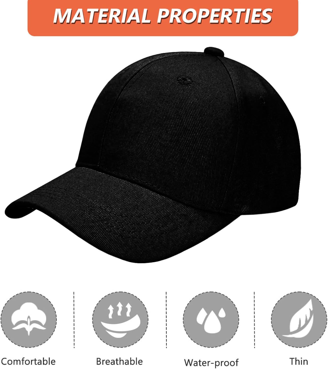 Bulk Custom Hat, Customized Adjustable Baseball Cap Design Your Own Unisex Trucker Hat with Photo Text