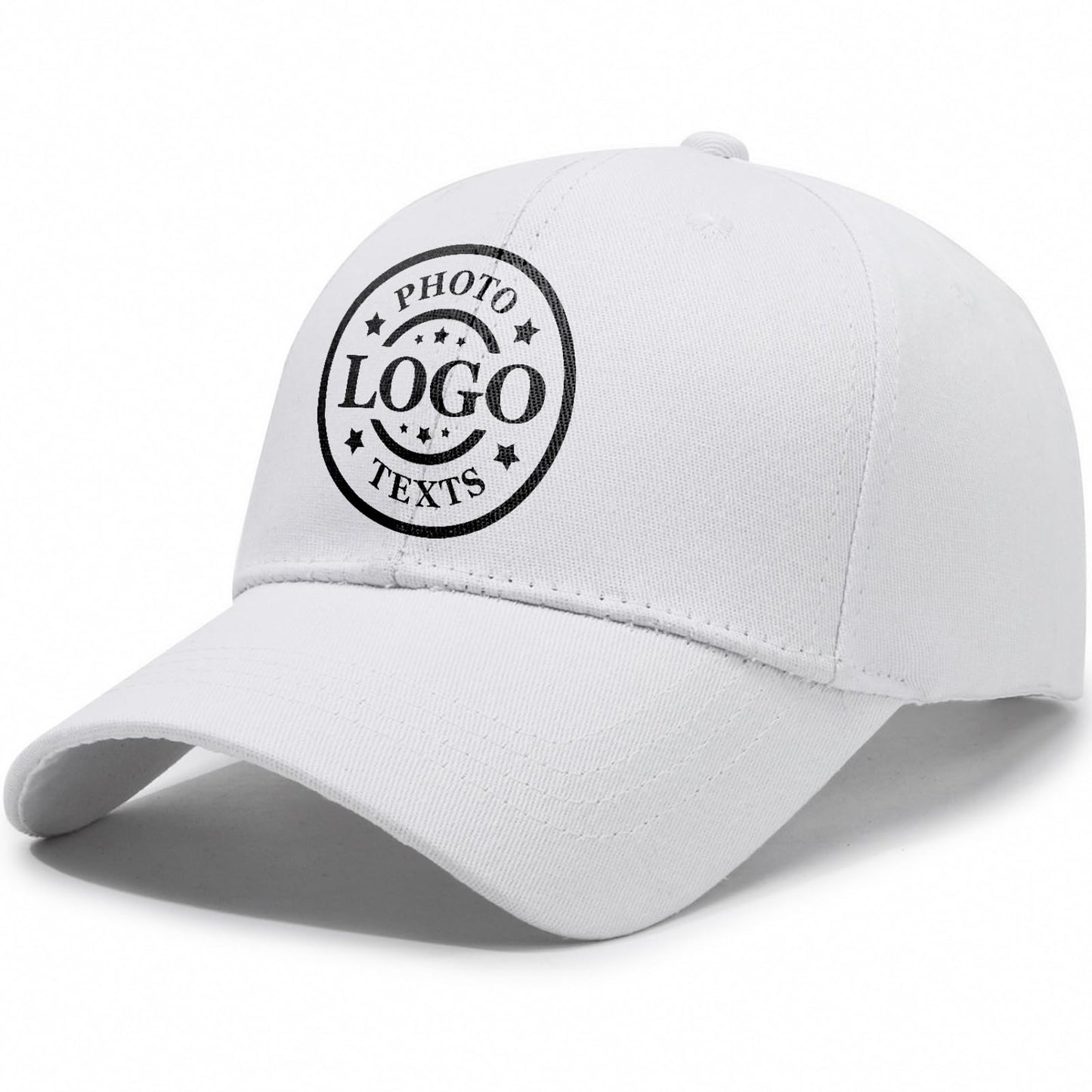 Bulk Custom Hat, Customized Adjustable Baseball Cap Design Your Own Unisex Trucker Hat with Photo Text