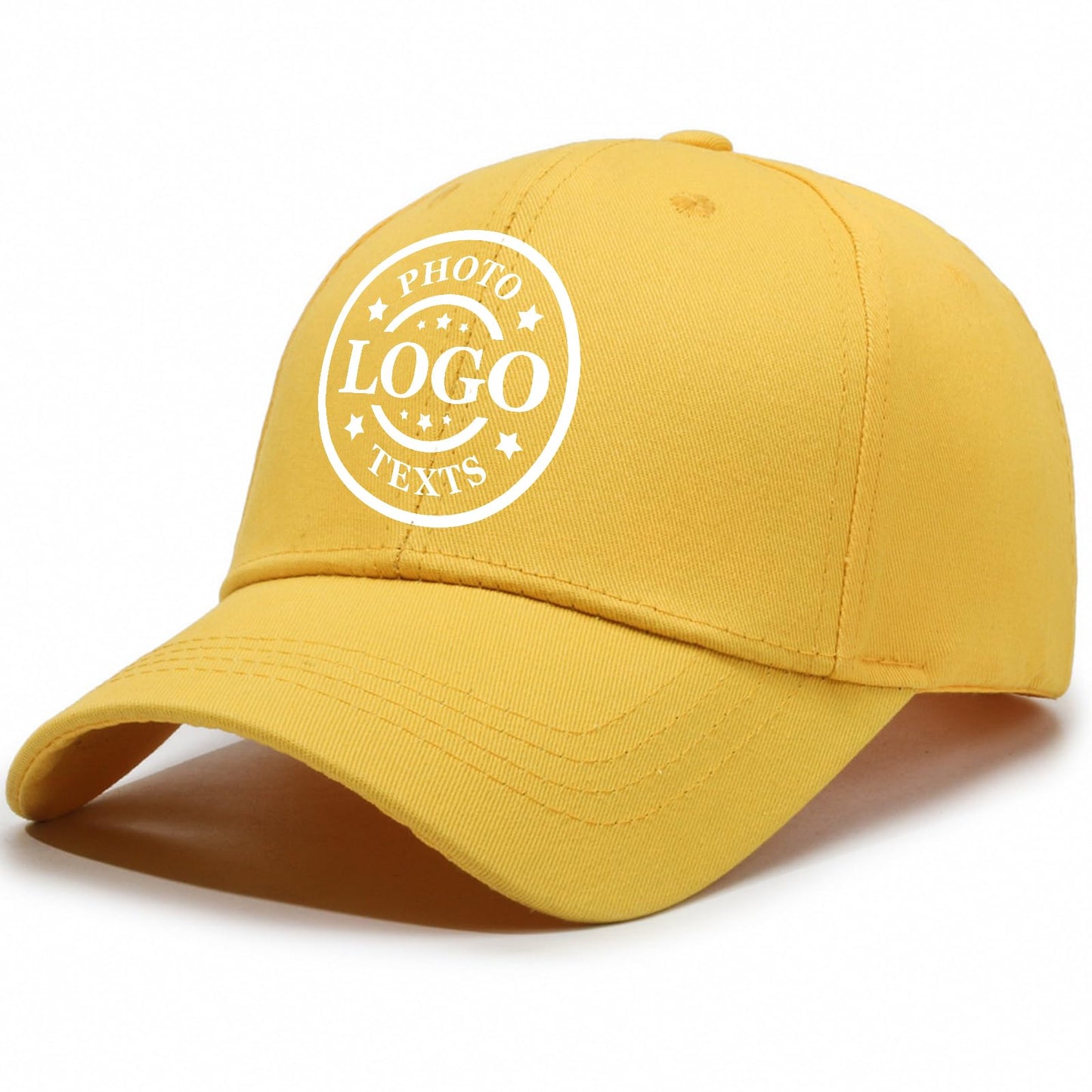 Bulk Custom Hat, Customized Adjustable Baseball Cap Design Your Own Unisex Trucker Hat with Photo Text