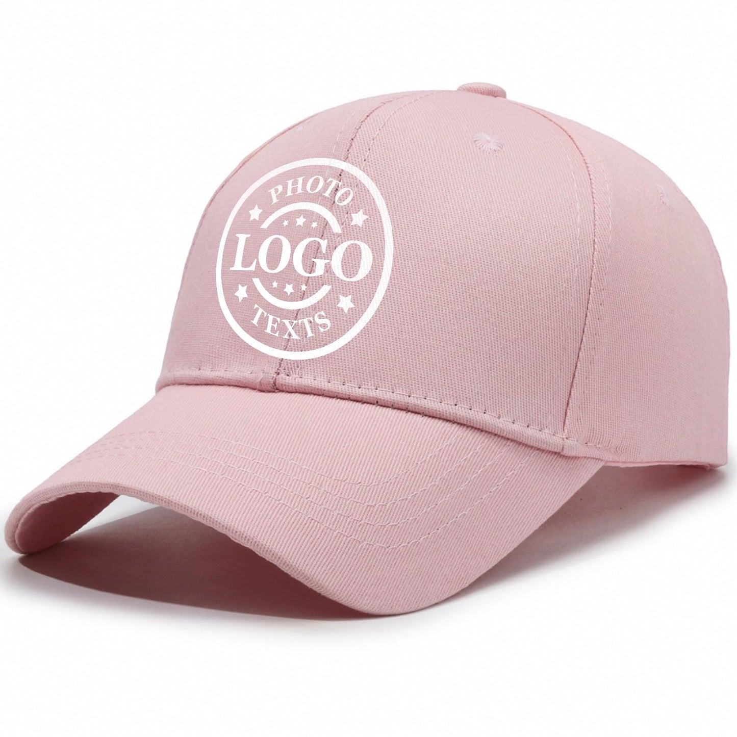 Bulk Custom Hat, Customized Adjustable Baseball Cap Design Your Own Unisex Trucker Hat with Photo Text