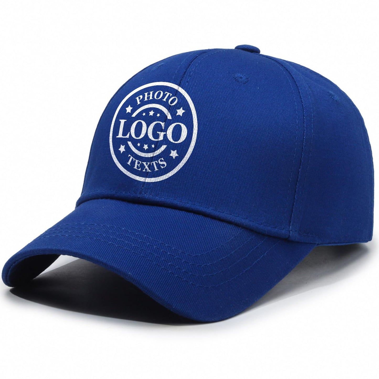 Bulk Custom Hat, Customized Adjustable Baseball Cap Design Your Own Unisex Trucker Hat with Photo Text