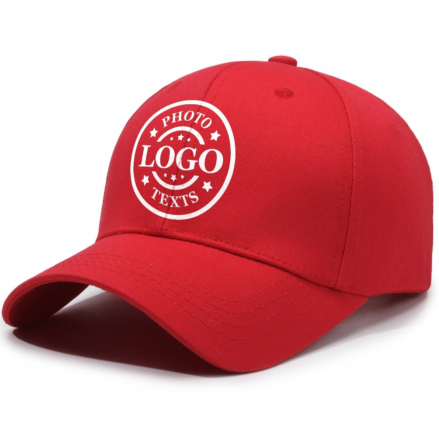 Bulk Custom Hat, Customized Adjustable Baseball Cap Design Your Own Unisex Trucker Hat with Photo Text